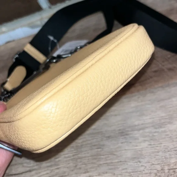 Coach Tan Crossbody Bag with Colorful Mushroom Design - Picture 14 of 16